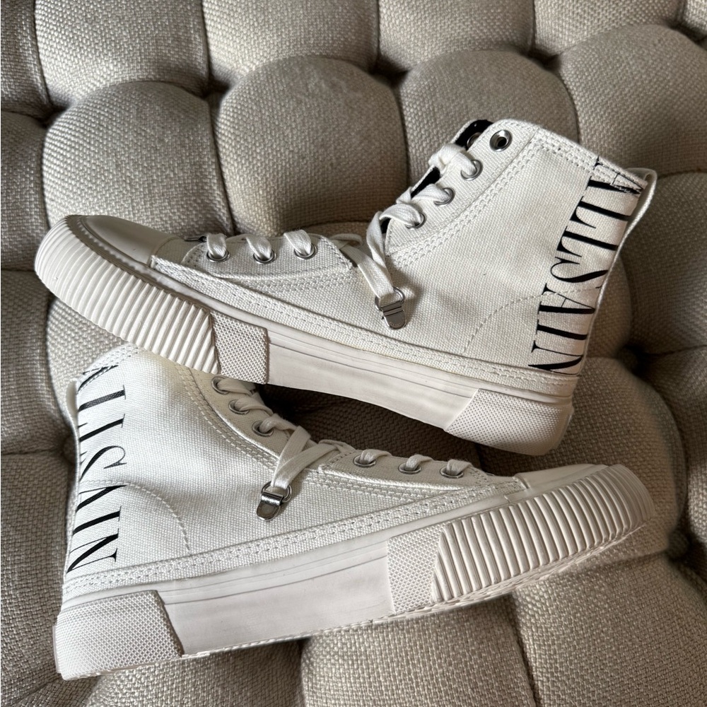 Men’s Size 6 - All Saints Elena Stamp High Top Sneakers